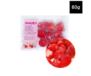 [수영푸드]냉동과일 아이스 딸기 60g
