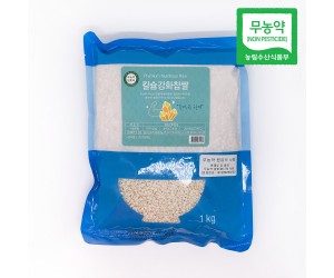 [인주]무농약 기능성쌀 칼슘강화찹쌀 1kg
